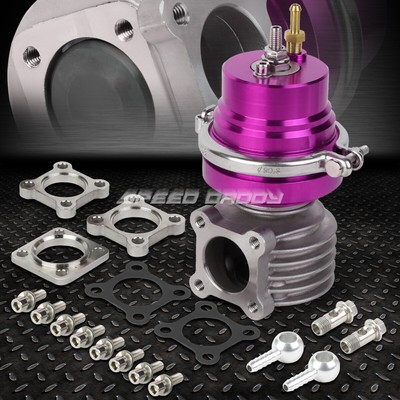 УНИВЕРСАЛЬНЫЙ ВНЕШНИЙ ТУРБОКОМПРЕССОР 14 ФУНТОВ НА КВАДРАТНЫЙ ДЮЙМ ДИАМЕТРОМ 46 ММ С КРЕПЛЕНИЕМ НА БОЛТАХ 6 ВЫПУСКНЫХ КЛАПАНОВ + ПРУЖИНА ФИОЛЕТОВОГО ЦВЕТА