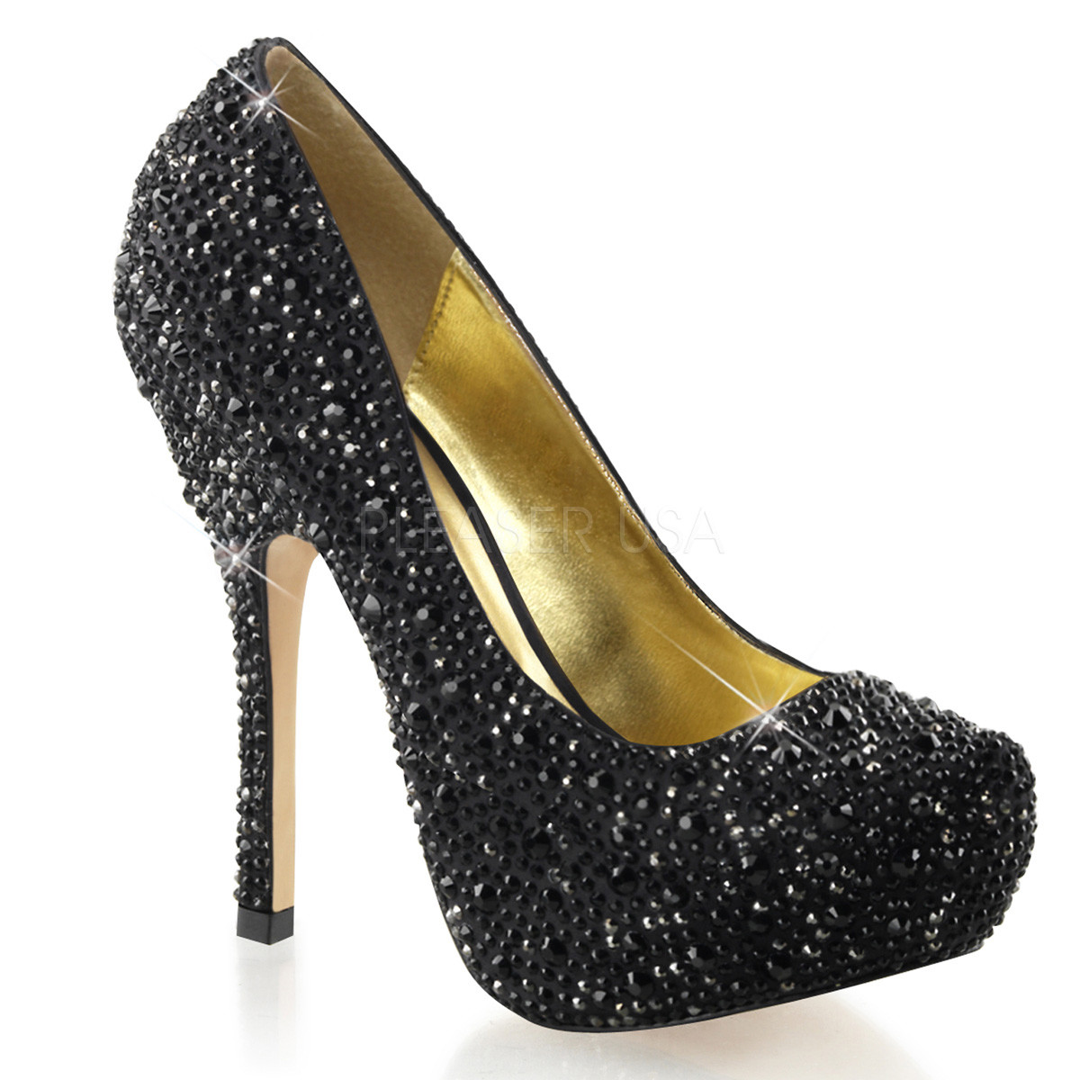 womens black stilettos