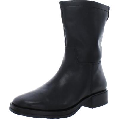 Женские кожаные сапоги до середины икры на каблуке с квадратным носком Franco Sarto BHFO 7219