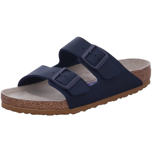 Pre-owned Birkenstock Unisex Arizona Slippers, Midnight Blue, 12 Men Sz_12_midnight Blue In Midnight 1022494