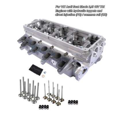 Zylinderkopf & Ventile für VW Audi Seat Skoda 2.0 TDI CLC CFH CFF CFG 03L103351F