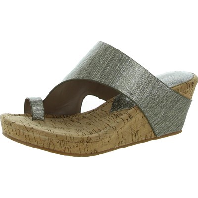 

Женские сандалии на танкетке Дональда Дж. Плинера Gyer 2 Silver 9 Medium (B, M) BHFO 2267, Platino glitter patent/glitter patent, Gyer 2