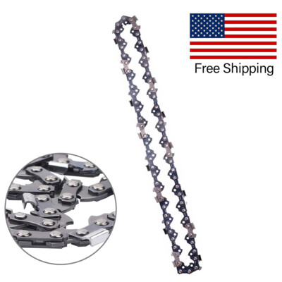 Chainsaw Chain Blade 12 inch .050 45DL 3/8 LP For GreenWorks 20262/20292