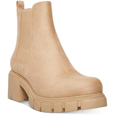 Женские ботинки Челси Madden Girl Tessa бежевого цвета, 6 средних размеров (B,M), BHFO 5719