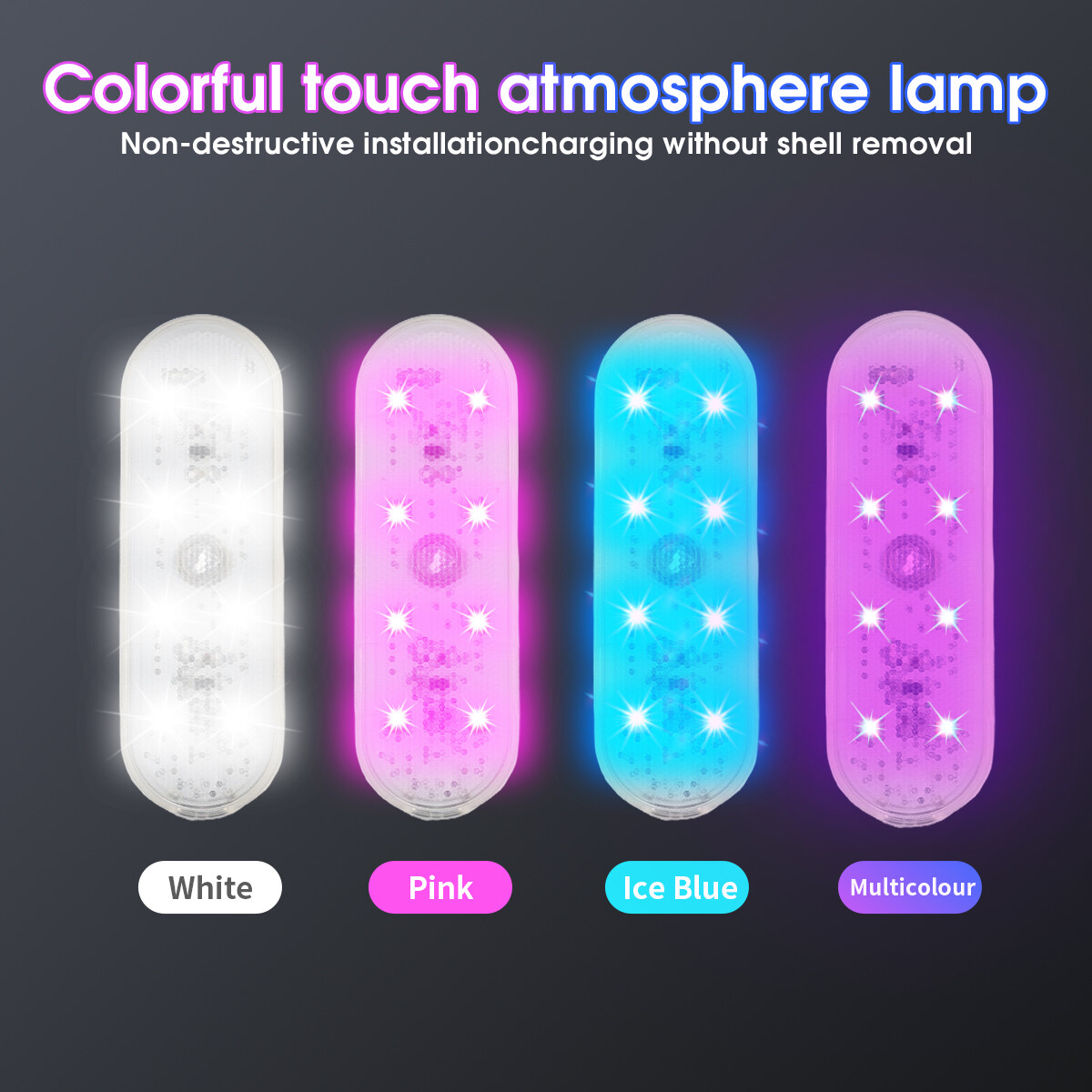 Buy LED Wireless RGB Car Interior Footwell Lights - Shop Now!