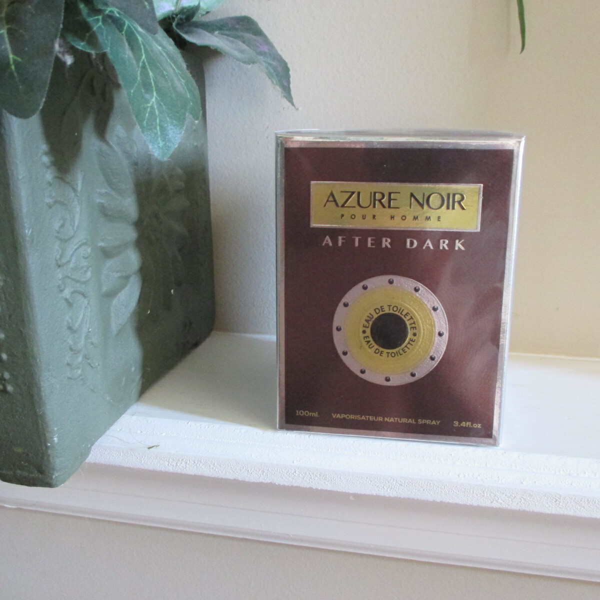 azure noir cologne
