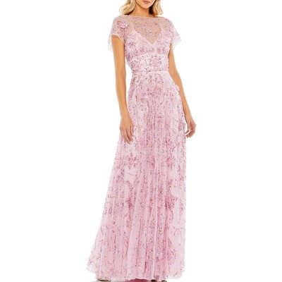 

Mac Duggal Женское длинное вечернее платье с бисером для особых случаев BHFO 4406