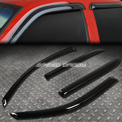 ДЛЯ 02-08 TRAILBLAZER 4DR ДЫМНЫЙ ОТТЕНОК ОКОННЫЙ КОЗЫРЕК/ВЕТРОДЕФЛЕКТОР ВЕНТИЛЯЦИЯ ДОЖДЕВИК