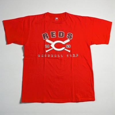 Cincinnati Reds MLB Vintage T Shirt Size L Unisex Baseball USA Sportswear Retro