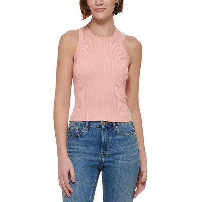 Женская оранжевая майка-пуловер с круглым вырезом Calvin Klein, пуловер-топ XL BHFO 5255