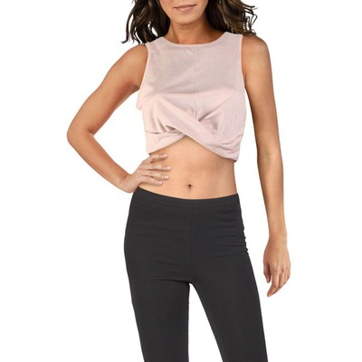 

Женский розовый укороченный топ для фитнеса и йоги Calvin Klein Performance  BHFO 0709, Pink combo