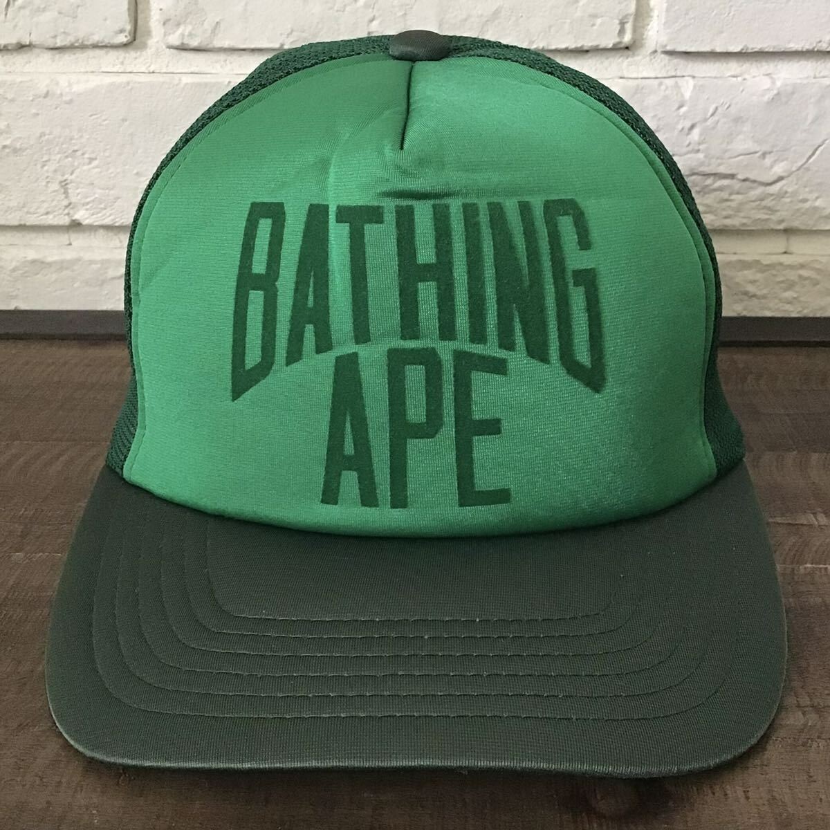 帽子 A Bathing Ape CAP BAPE Shibuya limited color NYC trucker hat cap Green A