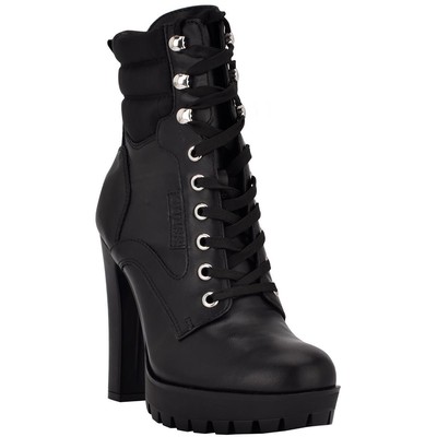 

Черные женские походные ботинки Guess Talore на шнуровке, размер 5,5, средний (B,M) BHFO 8055, Черный, Talore