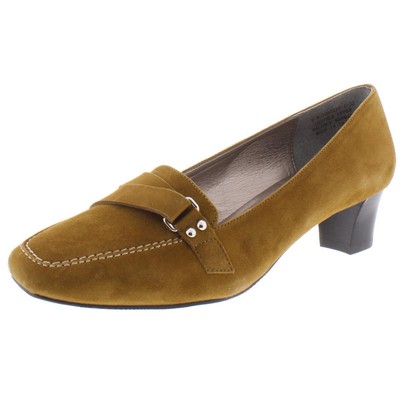

Женские коричневые замшевые модельные лоферы Array Darcy 7,5 узкие (AA,N) BHFO 9243, Mustard, Darcy