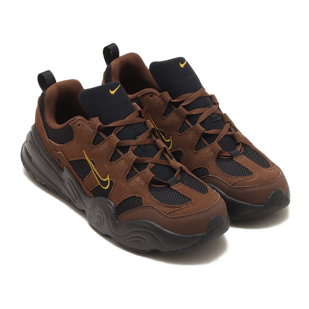 [NIKE]★WS Tech Hera Kocao Wow Bronze Black★ Women's Nike Tech Hera Casual Shoes Cacao Wow/Bronzine/Black
