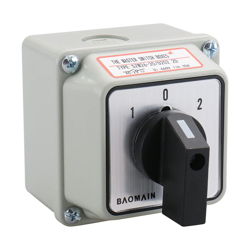 Baomain Universal Rotary Changeover Switch SZW26-20/D202.2D-S ...