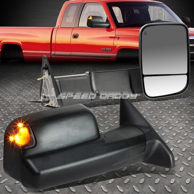 ДЛЯ 13-16 DODGE RAM POWER + ПОДОГРЕВ + СВЕТОДИОДНАЯ ПОДСВЕТКА ПАРА БУКСИРОВОЧНЫХ ЗЕРКАЛ ЗАДНЕГО ВИДА