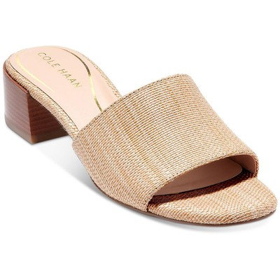 Cole Haan / женские коричневые босоножки-слипоны без застежки; размер 8,5 средний (B, M); BHFO 1874