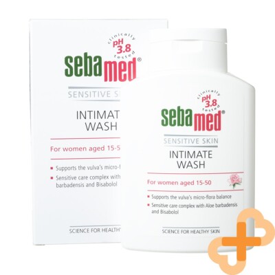 SEBAMED Intimate Hygiene Cleanser pH 3.8 mild with Aloe Barbadensis 200 ml