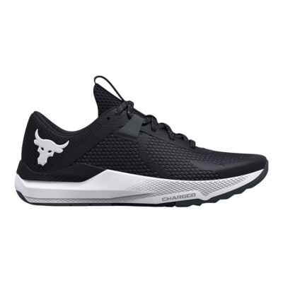 New Under Armour Project Rock BSR 2 Black Unisex Training Shoes - Sz M 8 /W 9.5