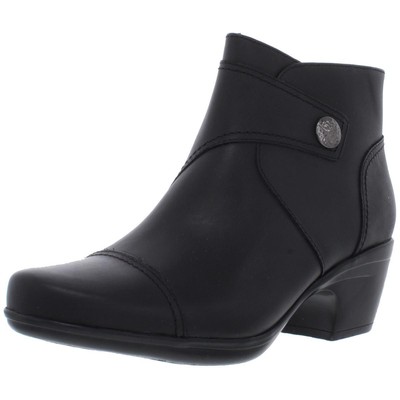 

Женские черные ботильоны Clarks Emily Callie 9,5, средние (B,M) BHFO 2186, Черный