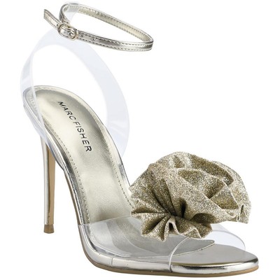 

Женские туфли-лодочки Marc Fisher Gavie Gold Stiletto 9 Medium (B,M) BHFO 6797, Золотой, Geavie