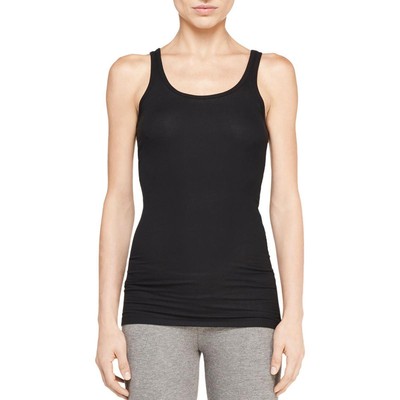 

ATM Womens Black Boy Tank Многослойная майка без рукавов  BHFO 8769, Черный