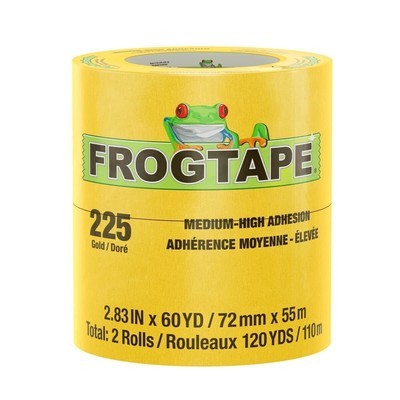 FrogTape 225 Gold Performance Grade Masking Tape [Medium-High Adhesion]: 2.83...