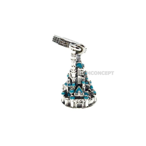 Authentic Pandora Hong Kong Disney Exclusive New Castle Dangle Charm 7958c01 Ebay