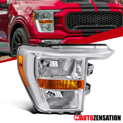 Fit 2021-2023 Ford F150 F-150 Halogen Headlight Right Side Headlamp 21 22 23