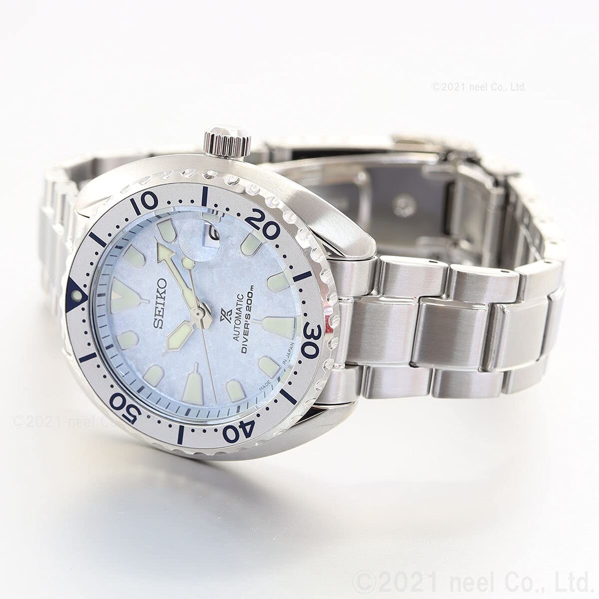 Pre-owned Seiko Watch Sbdy109 Prospex Mini Turtle Diver Scuba Mechanical Self-winding