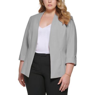 

Женский костюм Calvin Klein, раздельный пиджак с открытым передом, плюс BHFO 9292, Tin