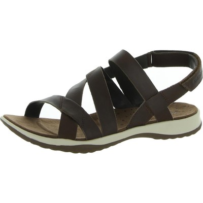 Женские сандалии на танкетке Merrell Sunstone Cross Brown 6 Medium (B,M) BHFO 1373