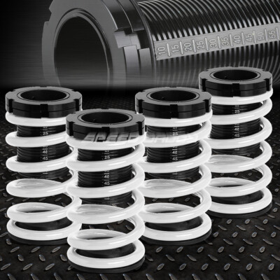 ДЛЯ 01-05 CIVIC EM ESWHITE 1-3РЕГУЛИРУЕМАЯ ПРУЖИНА ОПУСКАНИЯ ПОДВЕСКИ COILOVER