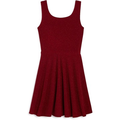 Женское красное мини-платье-клеш Sally Miller от кутюр Juniors XL BHFO 8723