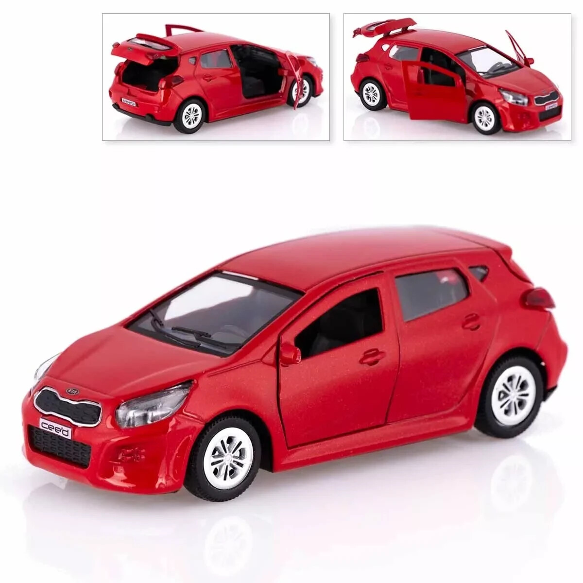 Kia Ceed Metal Model Diecast Car Scale, Collectible Toy Cars