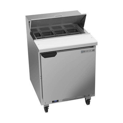 Beverage Air SPE27HC 27'' One Door Refrigerated Sandwich/Salad Prep Table