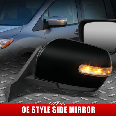 FOR 12-17 MAZDA 5 OE STYLE POWERED+TURN SIGNAL LAMP DRIVER LEFT SIDE DOOR MIRROR