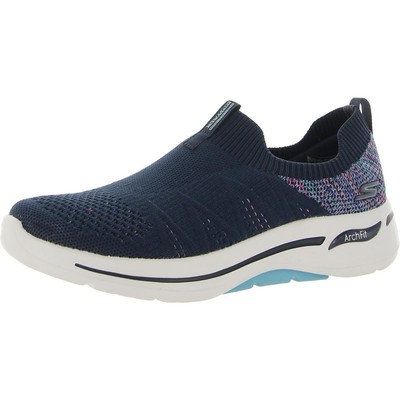 Темно-синие слипоны Skechers Womens Go Walk Arch Fit 9 Medium (B,M) BHFO 2320