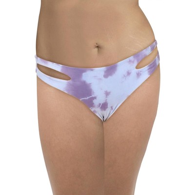 

Женские фиолетовые плавки с вырезами Dippin Daisys Tie-Dye, размер  BHFO 9496, Purple/blue