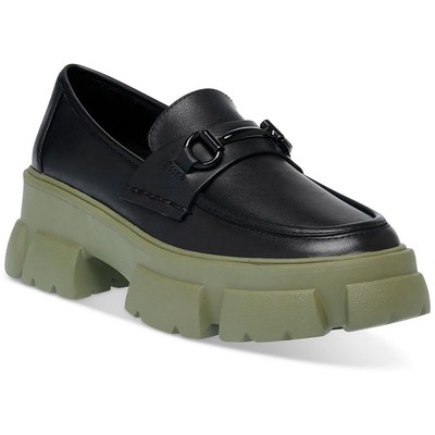 Черные модные мокасины Steve Madden Womens Trifecta 7 среднего размера (B,M) BHFO 0670