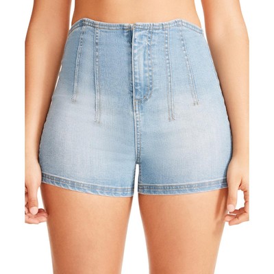 

Женские короткие джинсовые шорты Madden Girl Vixen со сверхвысокой посадкой BHFO 6634, Vixen