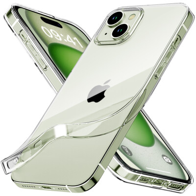 For Apple iPhone 15 Pro Max/15 Plus/15 Case Slim TPU Shockproof Soft Back Cover