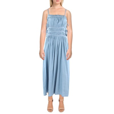 

Женский сарафан Cult Gaia длиной до колен с необработанным краем BHFO 6240, Steel