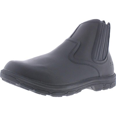 

Мужской сегмент Skechers — кожаные ботинки челси Dorton до щиколотки BHFO 1623, Segment - Dorton