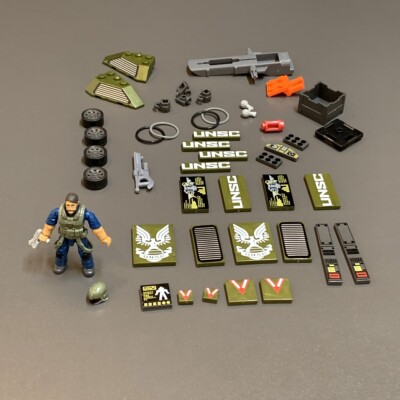 PILOT & Lot set Mega Bloks Construx Halo Infinite Pelican Inbound Figures GNB28