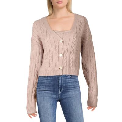

Ava + Esme Женский комплект из 2-х частей свитера-майки с кардиганом BHFO 0988