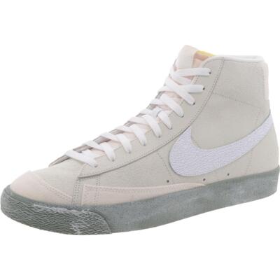 Nike Mens Blazer Mid 77 SE Белые повседневные и модные кроссовки 14 Medium (D) 7806
