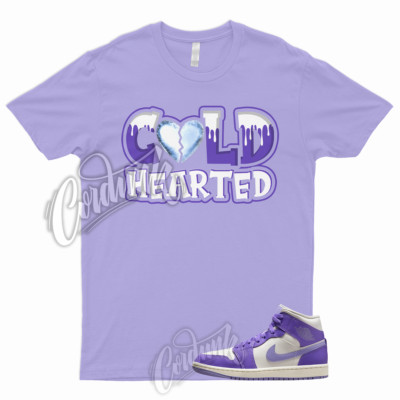 COLD T Shirt to Match 1 Mid WMNS Action Grape Sky J Light Purple Sail Lavender
