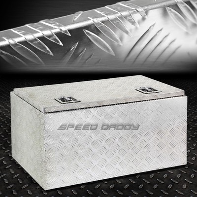 36X18X17 ХРОМИРОВАННЫЙ АЛЮМИНИЕВЫЙ КУЗОВ ПИКАПА, ЯЩИК ДЛЯ ИНСТРУМЕНТОВ, ЯЩИК ДЛЯ ХРАНЕНИЯ ПРИЦЕПА + ЗАМОК